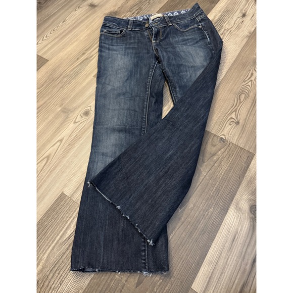 PAIGE Denim - Paige Premium Denim Hidden Hills High Rise Bootcut Jeans Dark Wash Size 28